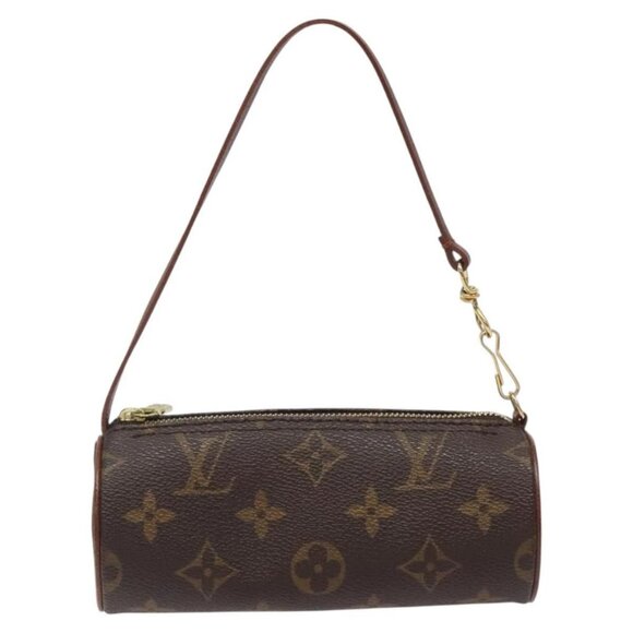 LOUIS VUITTON Monogram Papillon Pouch LV Auth - Picture 11 of 16